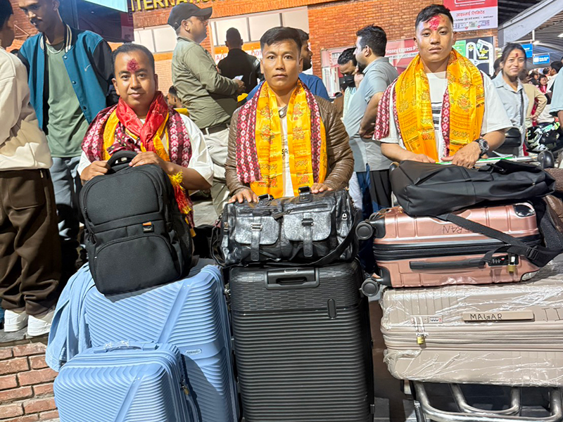 ネパール人技能実習生が入国　三重県の包装会社へ配属予定}