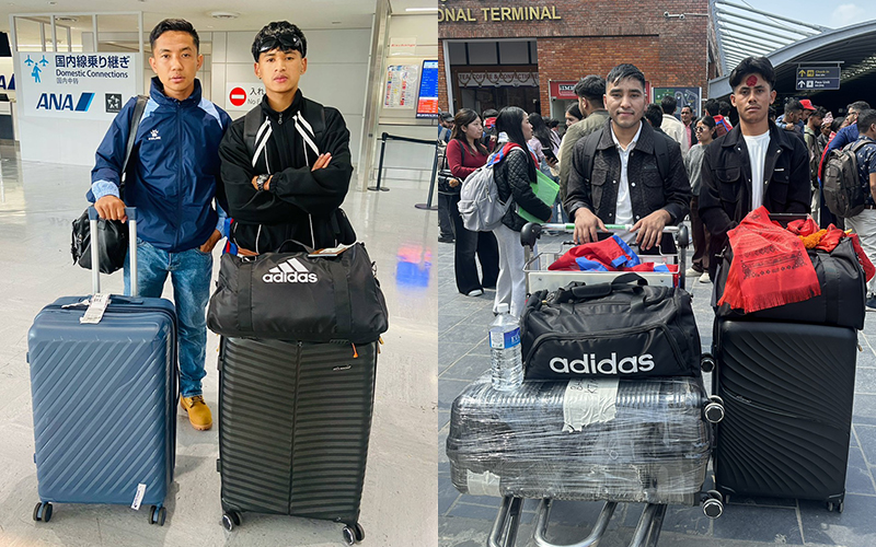 ネパール人技能実習生4名が入国しました　埼玉県の建設会社（とび・鉄筋施工）へ}