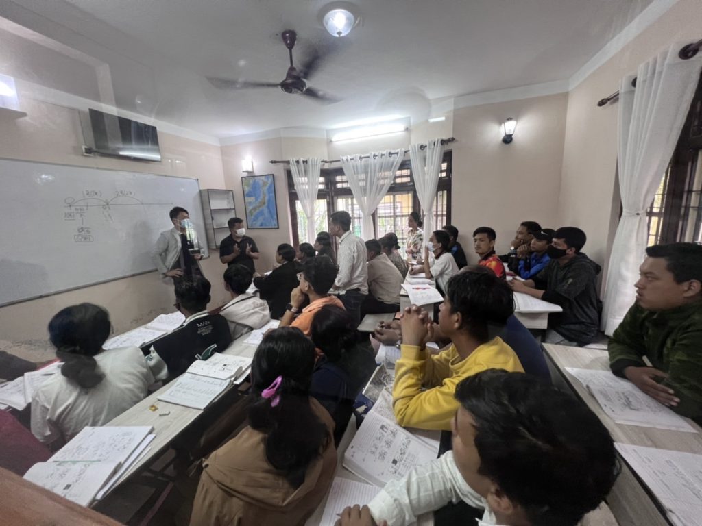 技能実習制度の概要について講義してきました。}